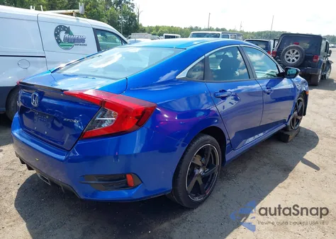 2021 Honda Civic Sport z USA, uszkodzony, nr VIN 19XFC2F84ME201648